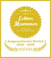Qualitätssiegel für Hammer Unternehmen